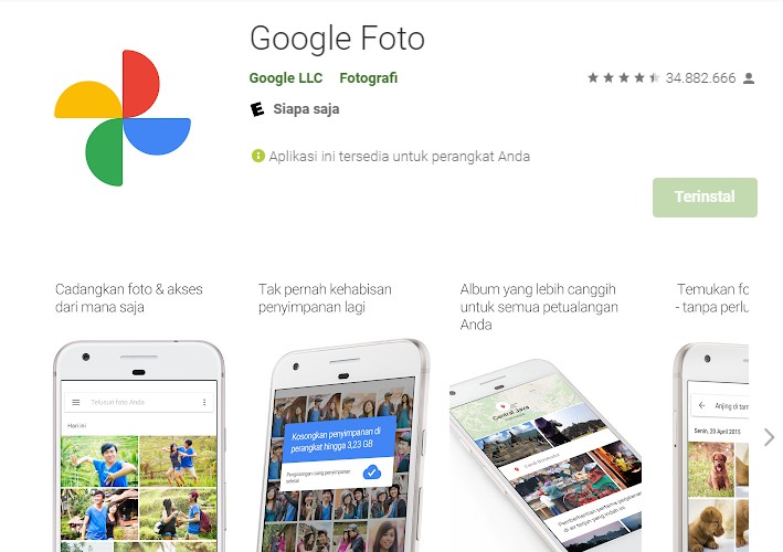 cara mengembalikan foto yang terhapus di memory internal android, 